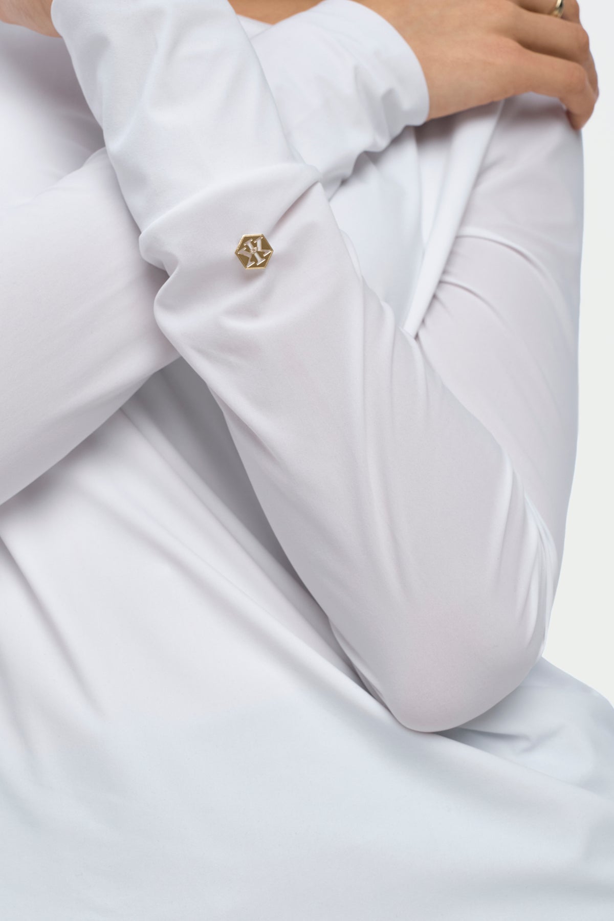 ALLDAYLONG Blouse feather white