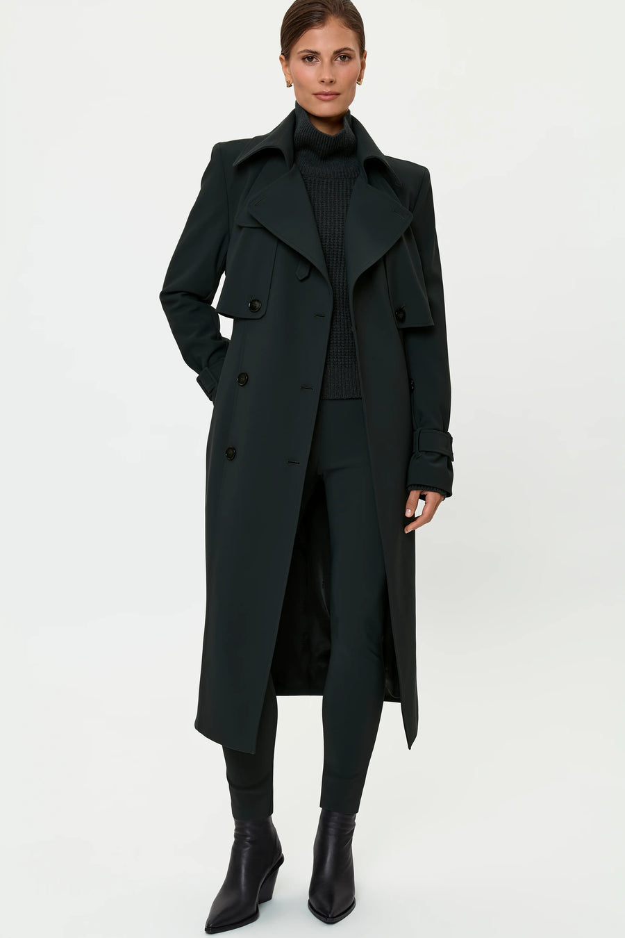 DEVON Trench Coat forest