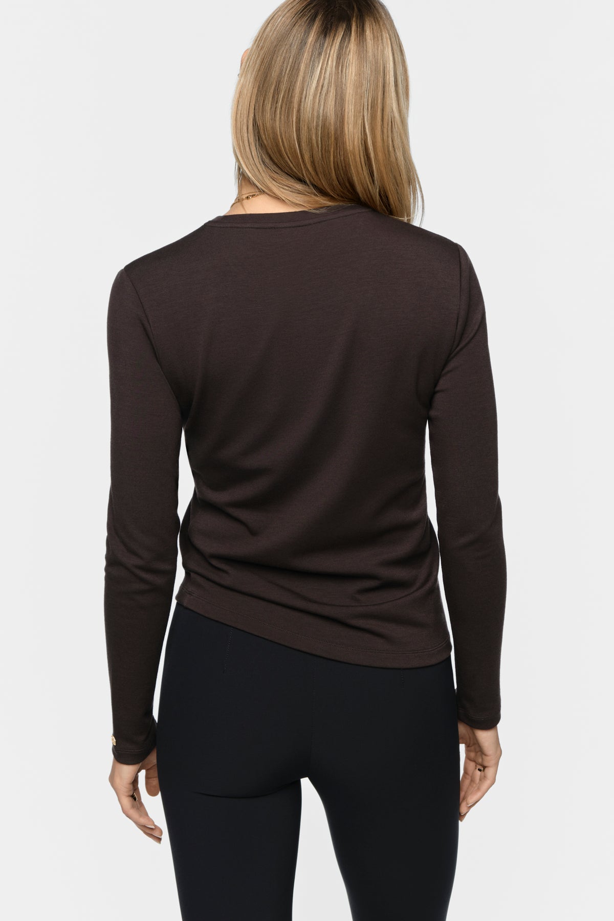 PIROU Modal Cashmere Top coal