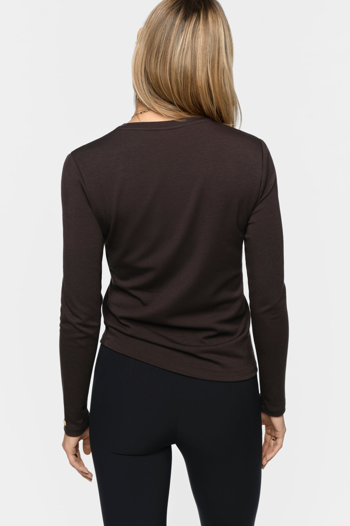 PIROU Modal Cashmere Top coal