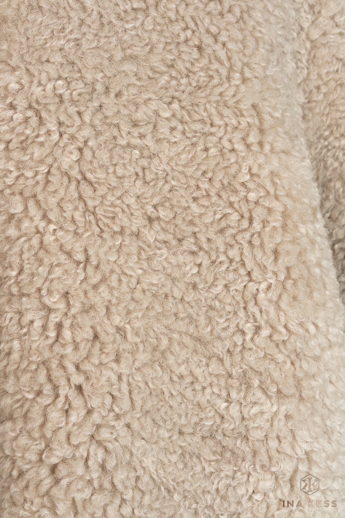 MILU Faux Shearling Jacket oat