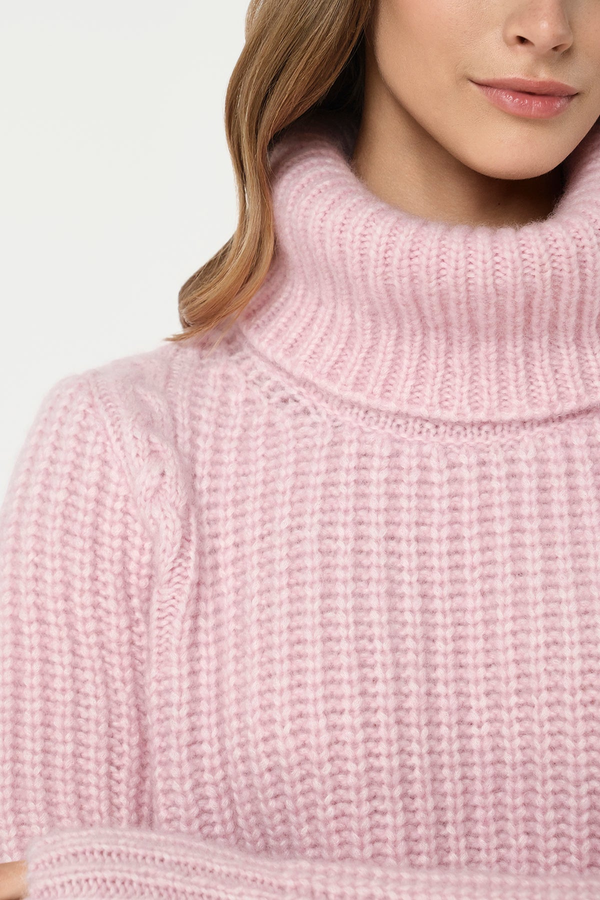 PELLICI Alpaca-Blend Pullover rosalia