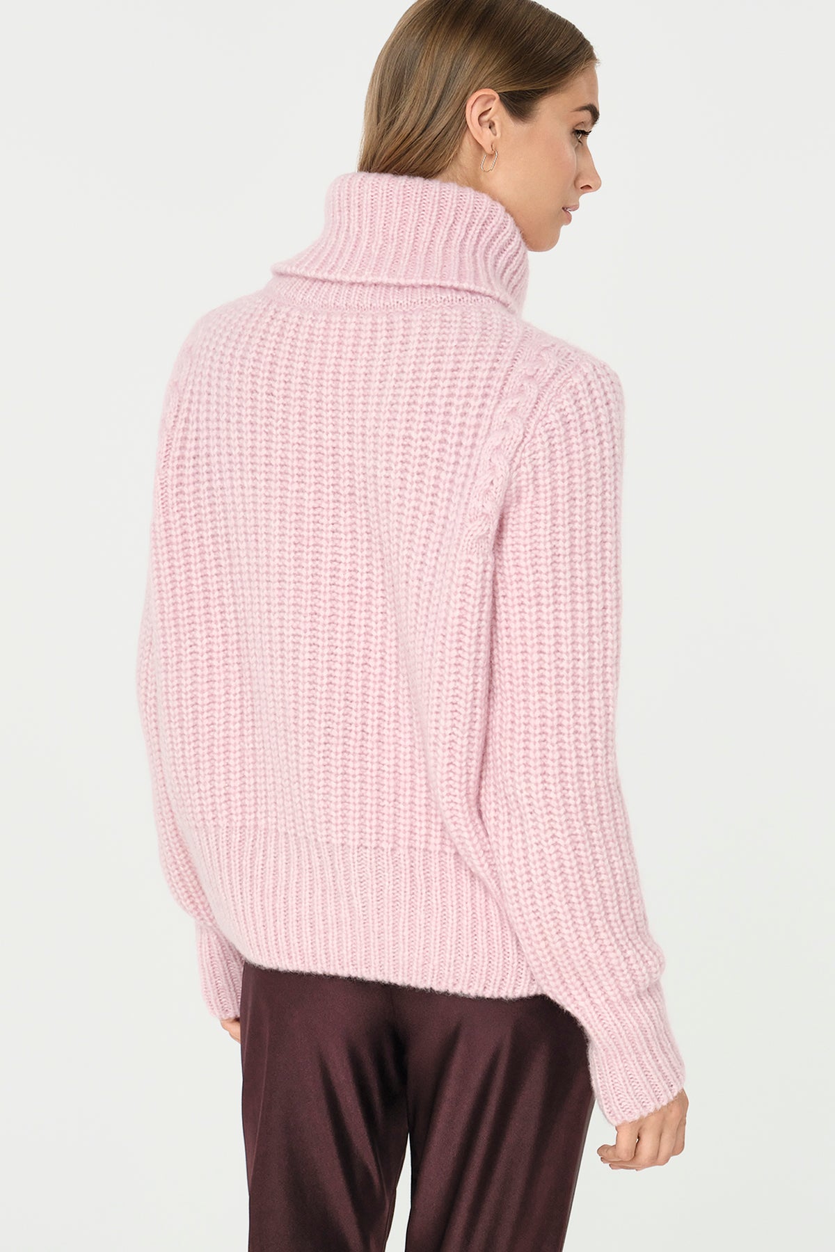 PELLICI Alpaca-Blend Pullover rosalia