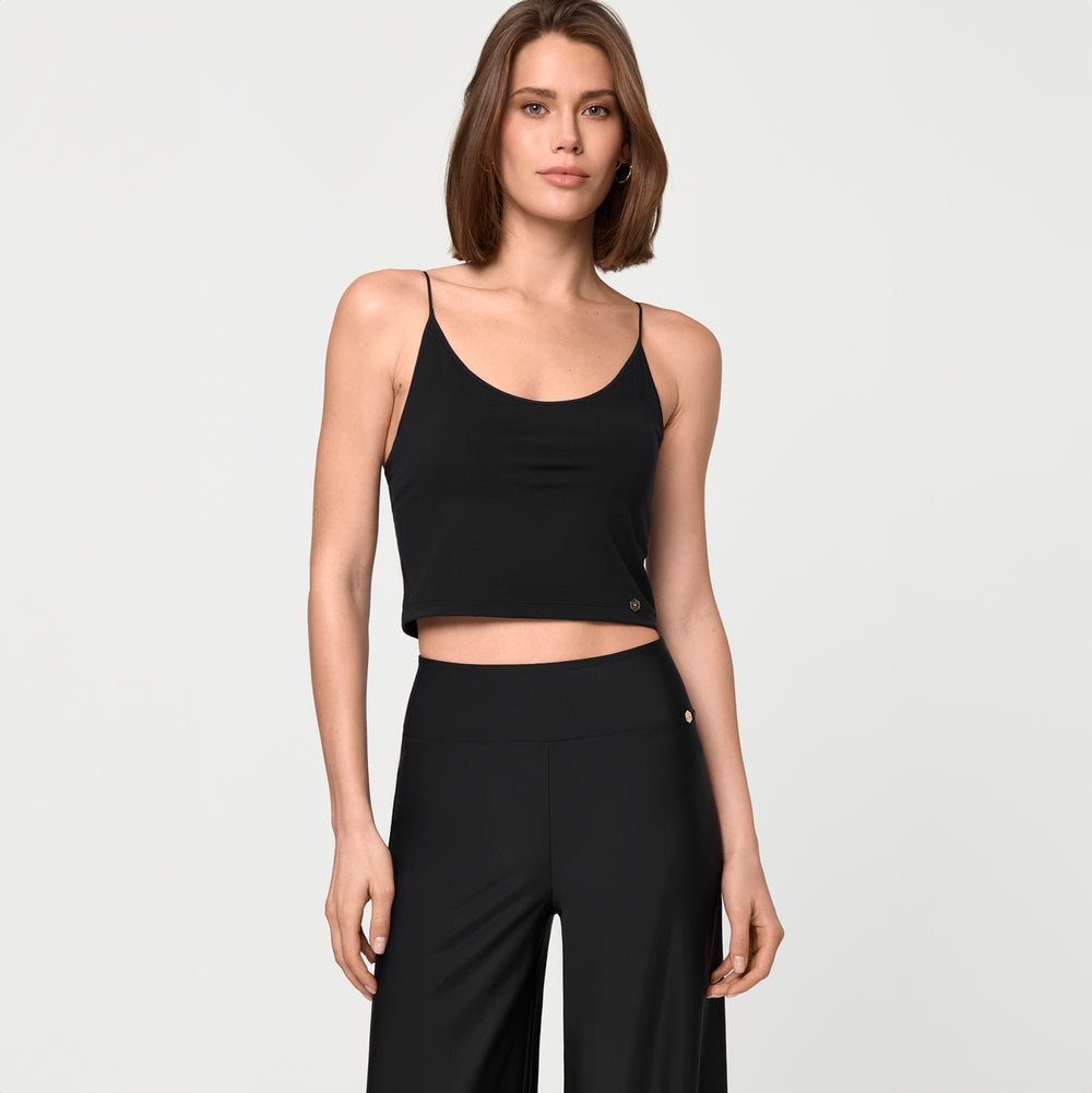 FOX Top black, SINAM Pants black
