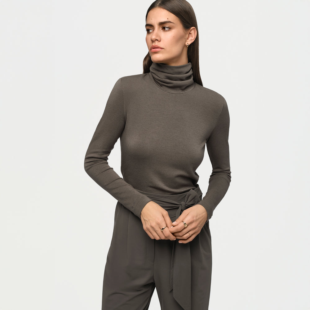 CIRCE Turtleneck Top ombre, LISCIA Pants ombre