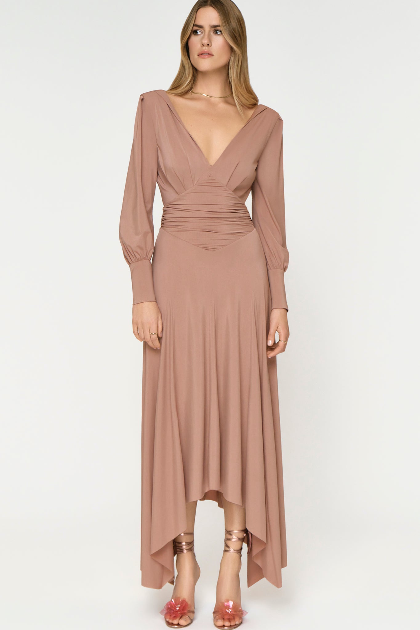 SCINTILLA Kleid bronze