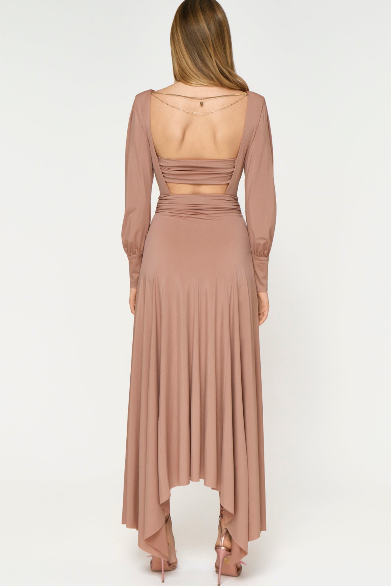 SCINTILLA Kleid bronze