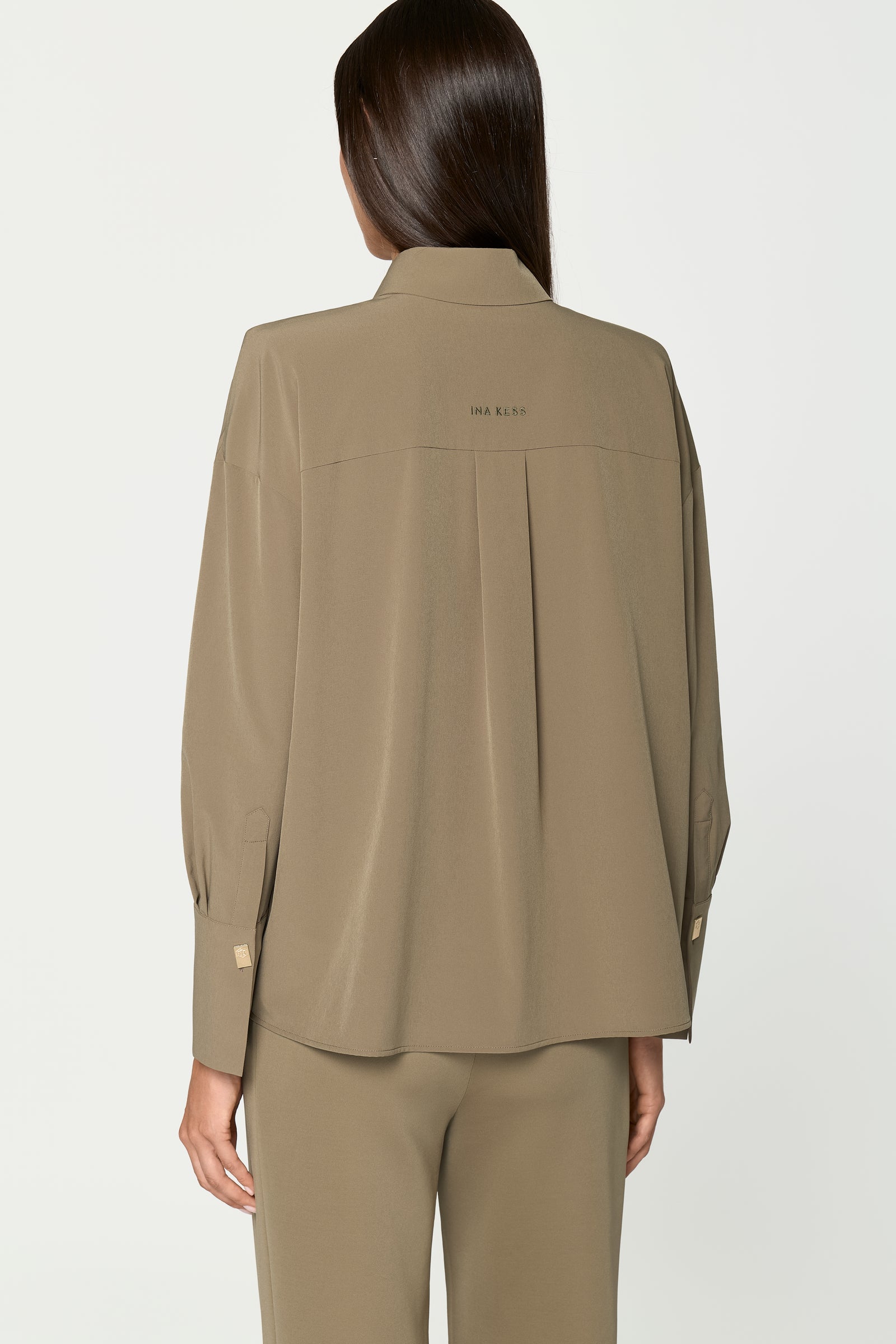 PADRONNE Shirt oliva