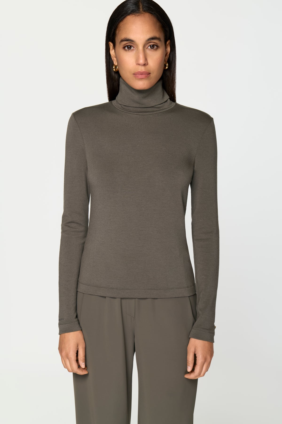 CIRCE Turtleneck Sweater ombre