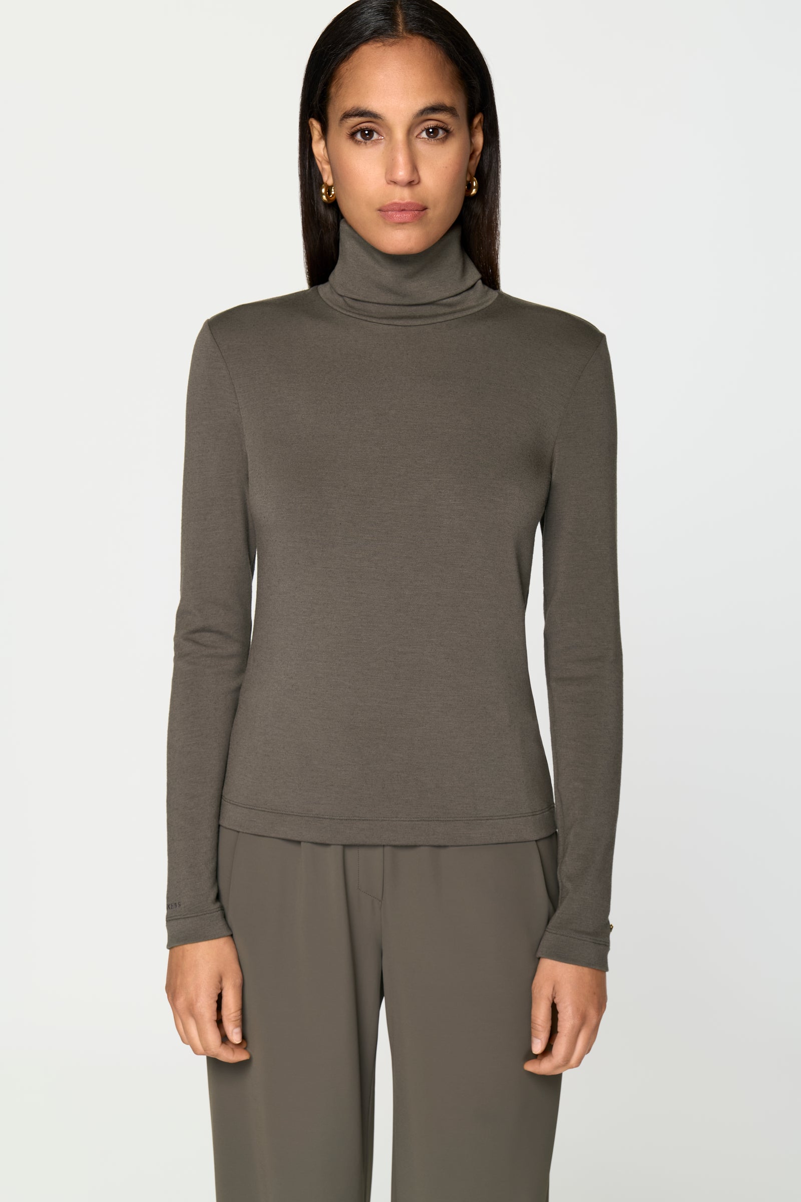 CIRCE Turtleneck Sweater ombre