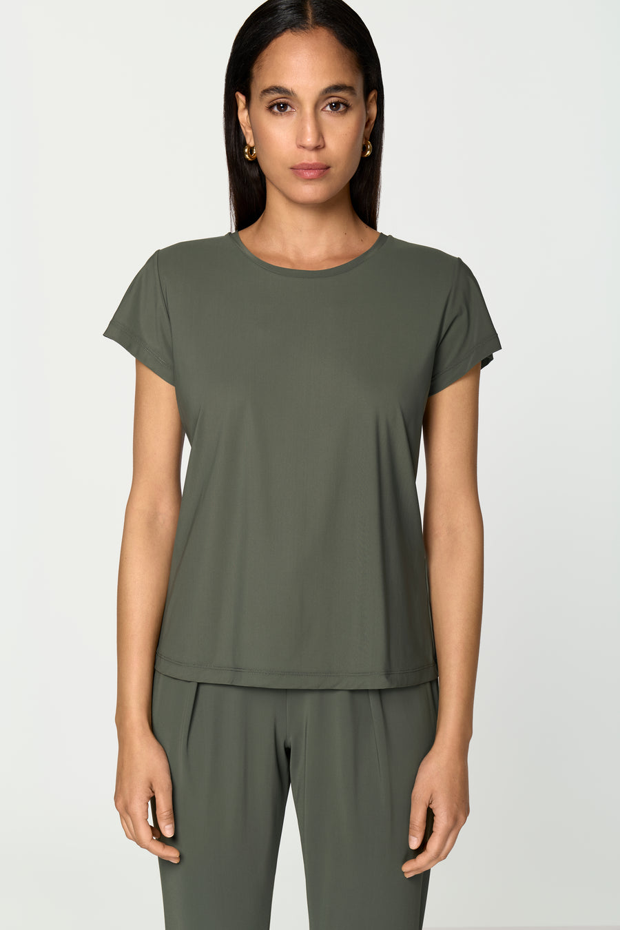 CHER Top verde