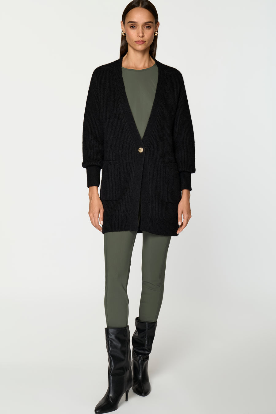 SARIEL Cardigan black