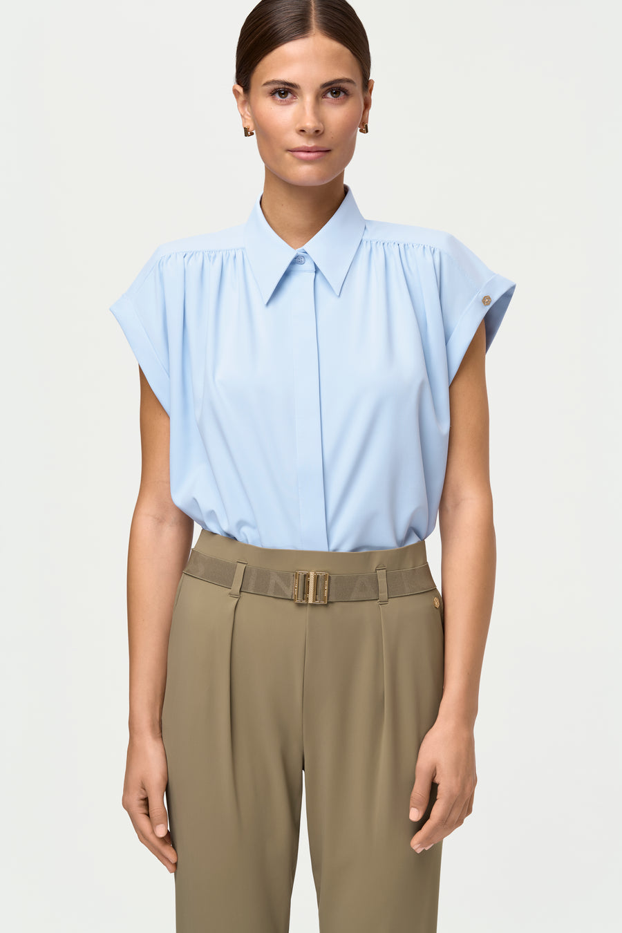 CASETTE Bluse chambray