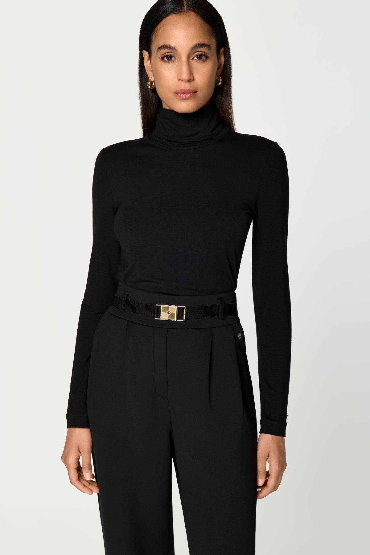 ERES Rollkragen Top schwarz