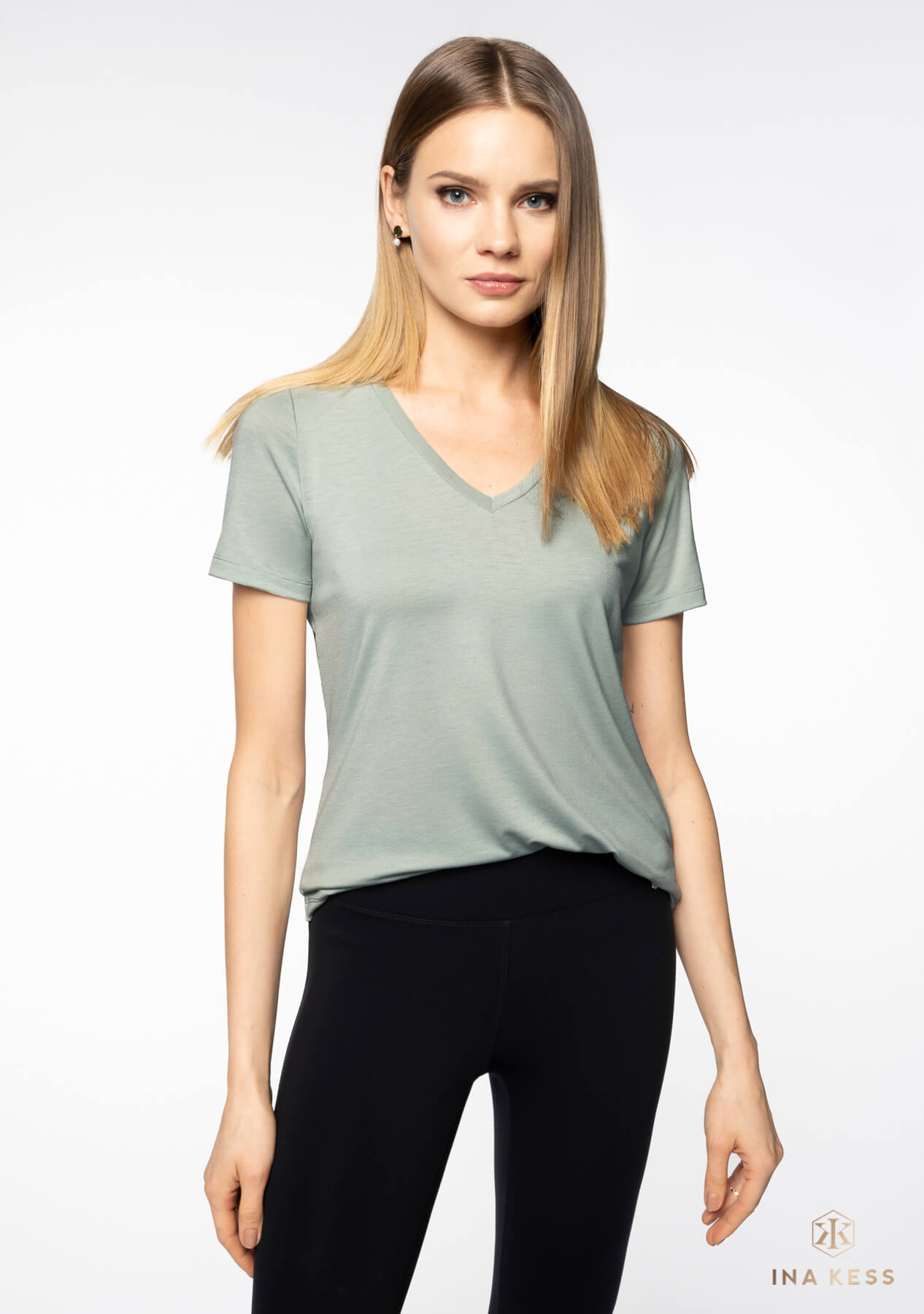 V-NECK T-Shirt mirage