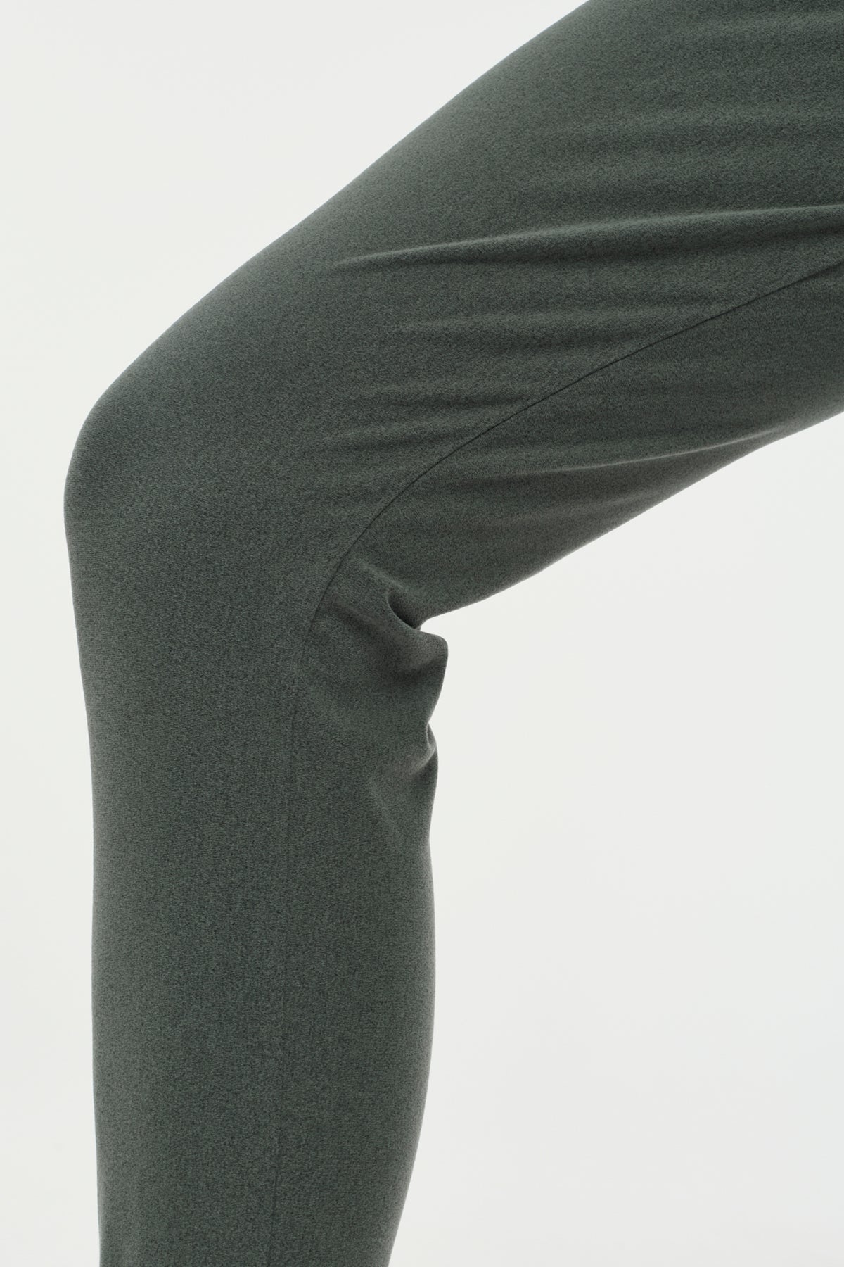 LUXE PLUSH Track Pants vetiver green