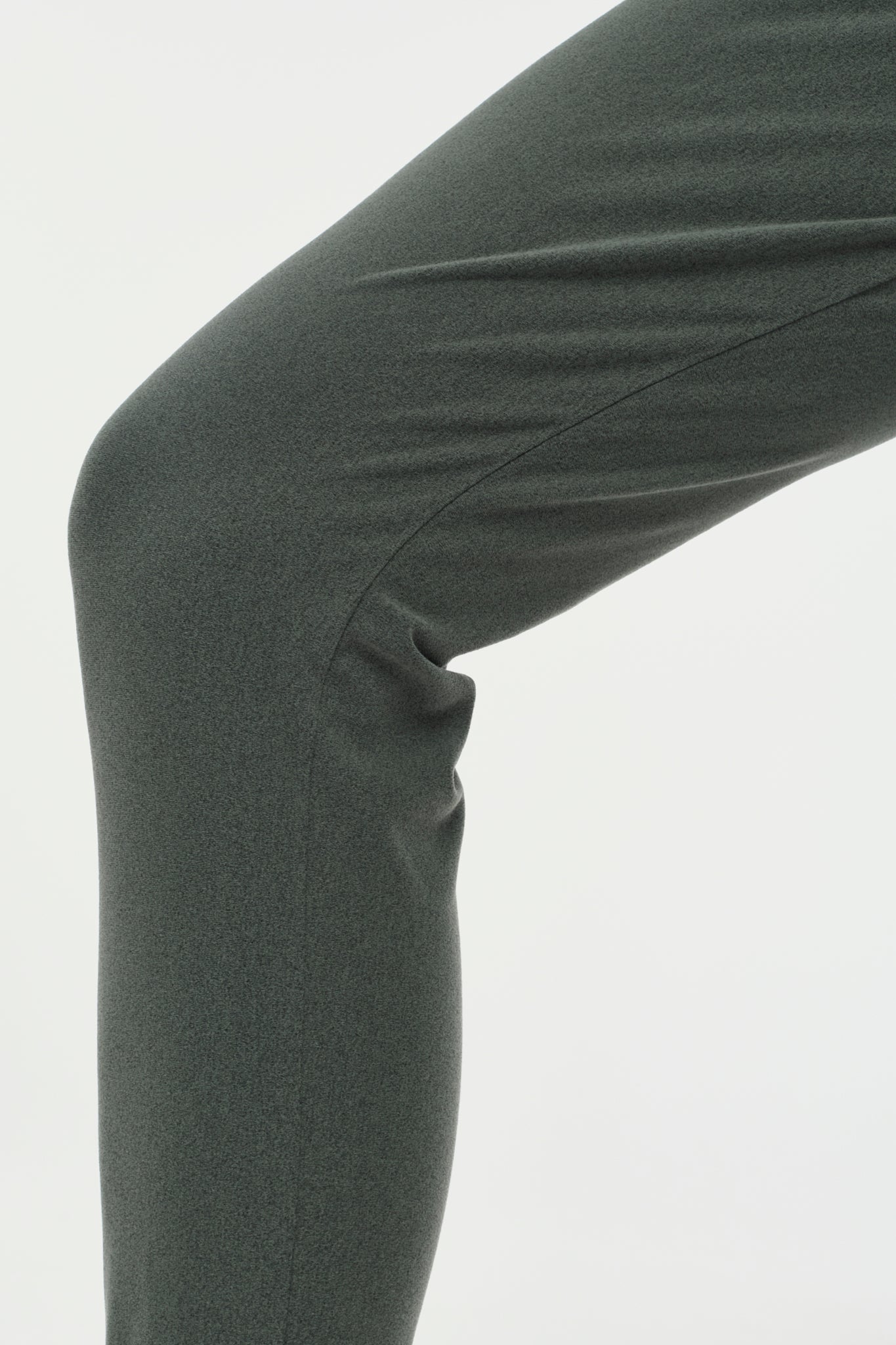 LUXE PLUSH Track Pants vetiver green