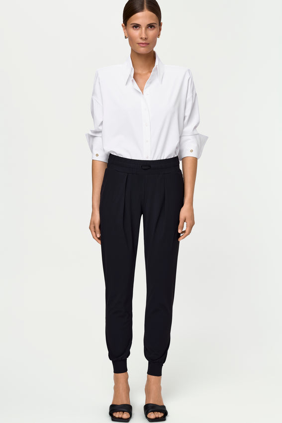 LUXE LÉGER Track Pants black