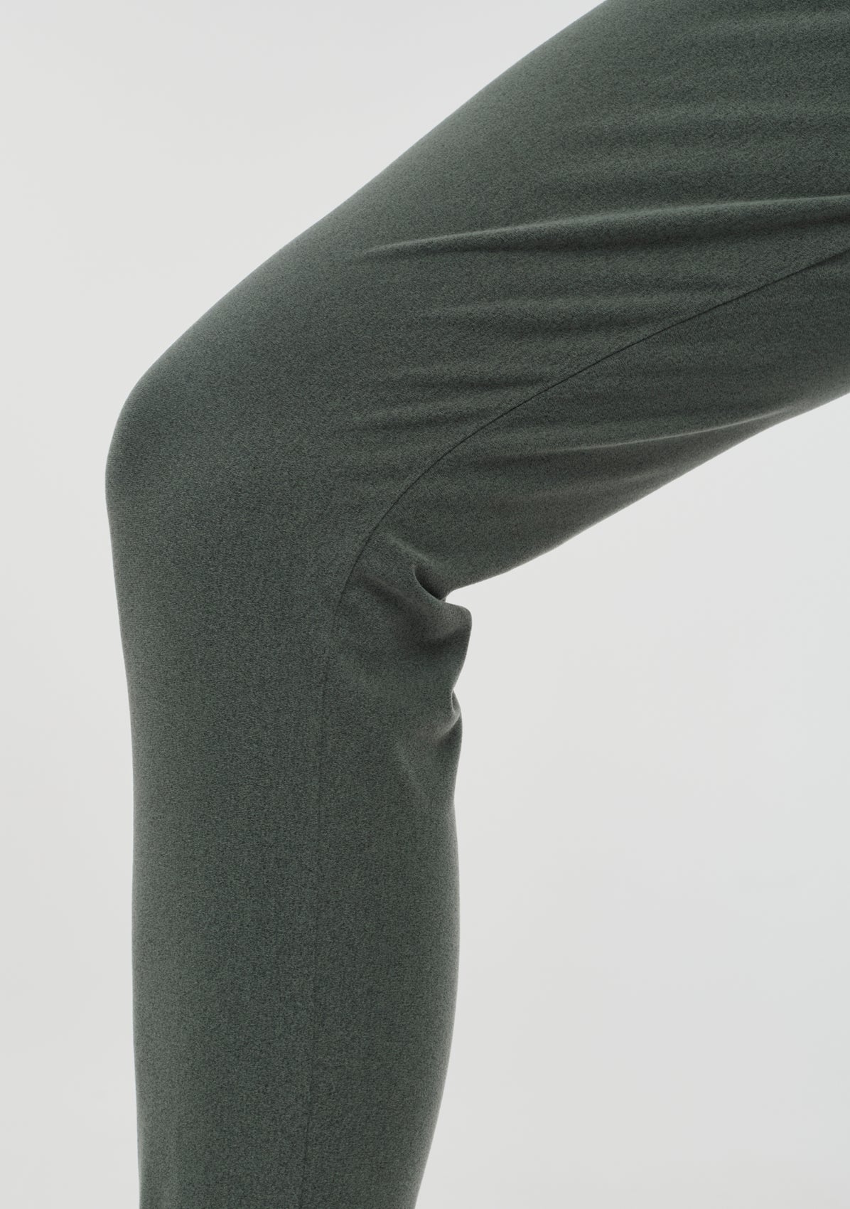 LUXE PLUSH Track Pants vetiver green