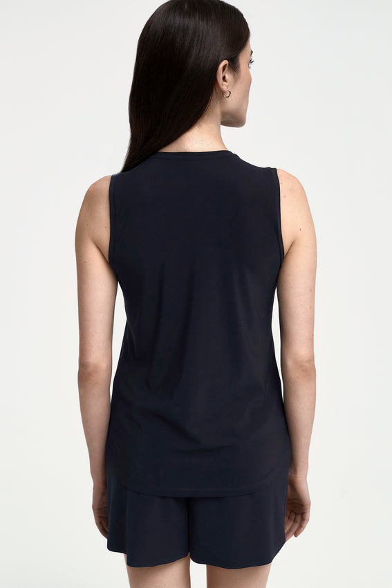 DOWNTOWN Top deep navy