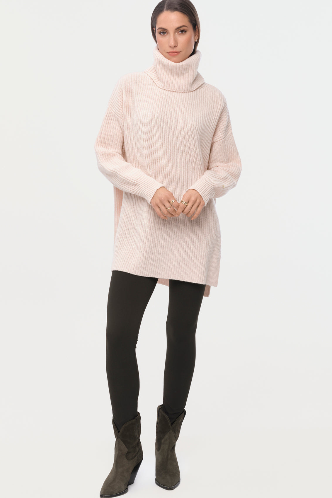 SAN MAURIZIO Kaschmirpullover blush