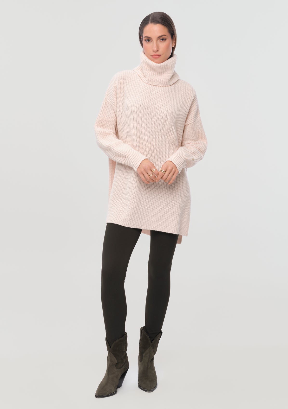 SAN MAURIZIO Cashmere Sweater blush