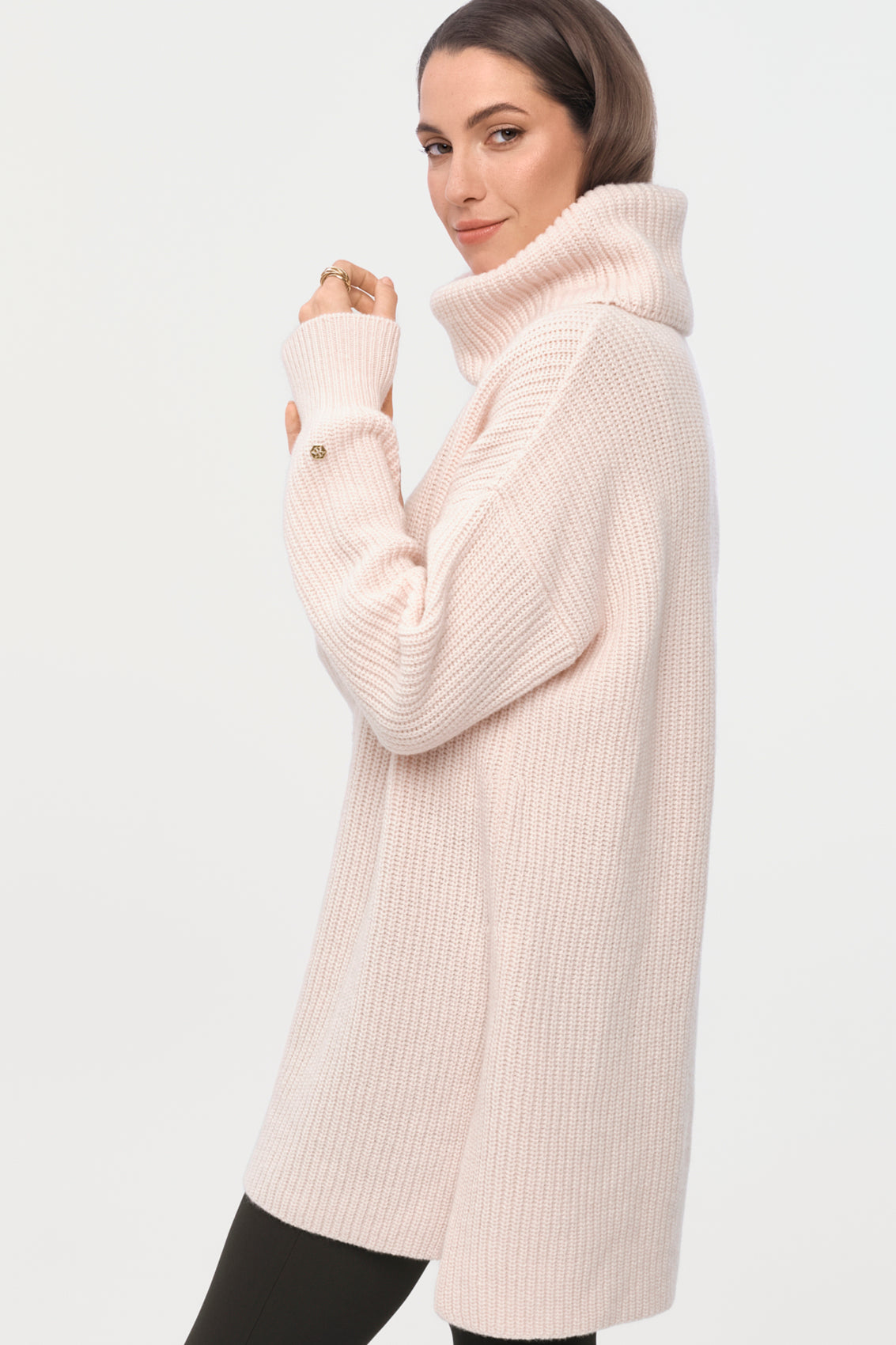 SAN MAURIZIO Kaschmirpullover blush