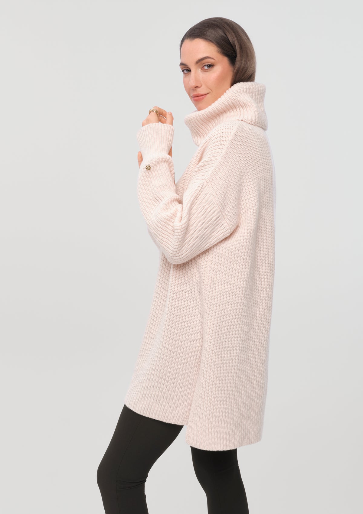 SAN MAURIZIO Cashmere Sweater blush