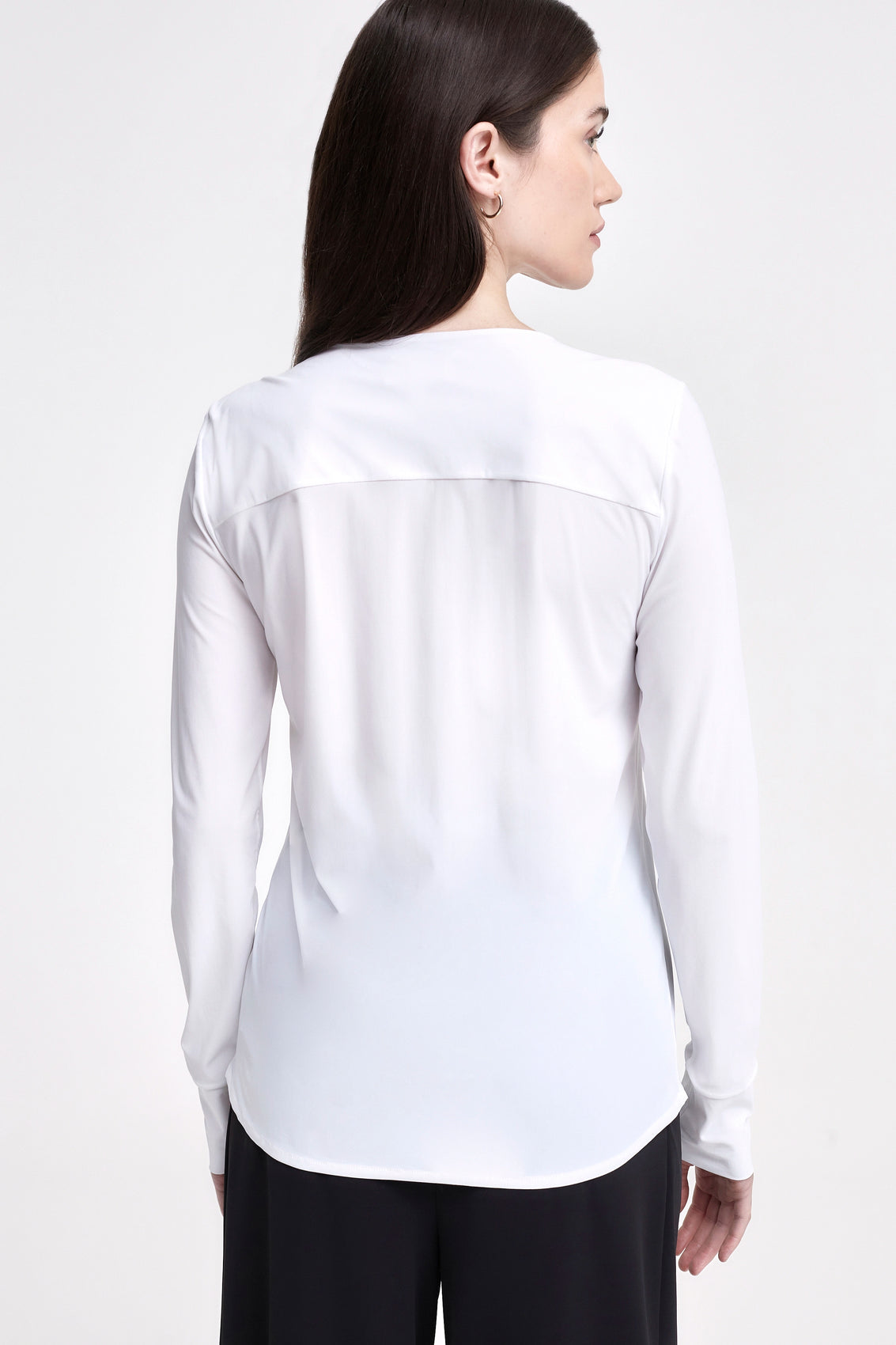 LEGEND Silken Light Blouse feather white