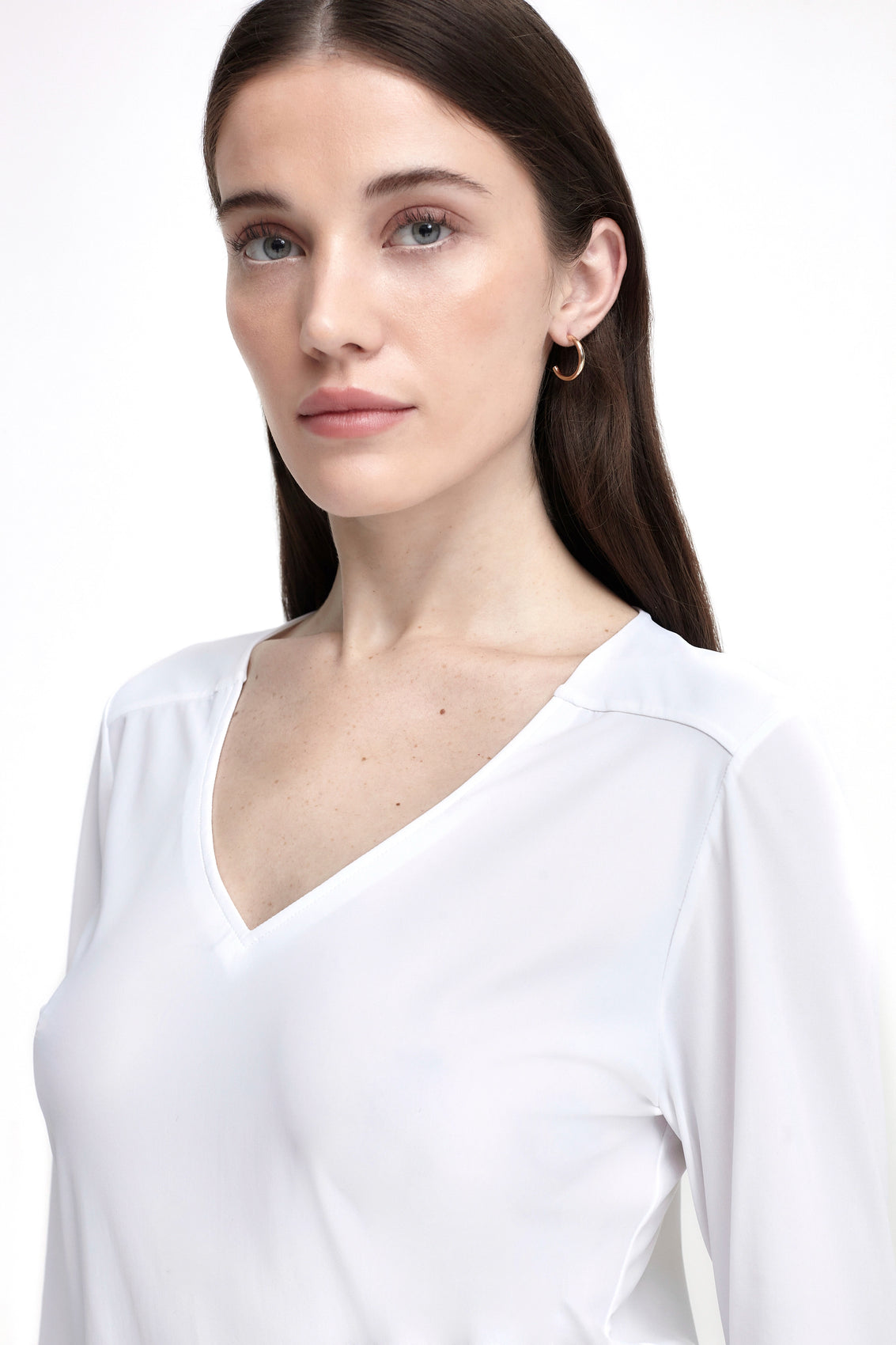 LEGEND Silken Light Blouse feather white