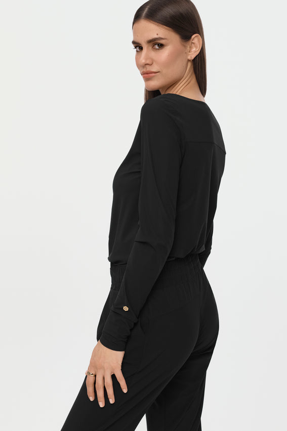 ALLDAYLONG Bluse schwarz