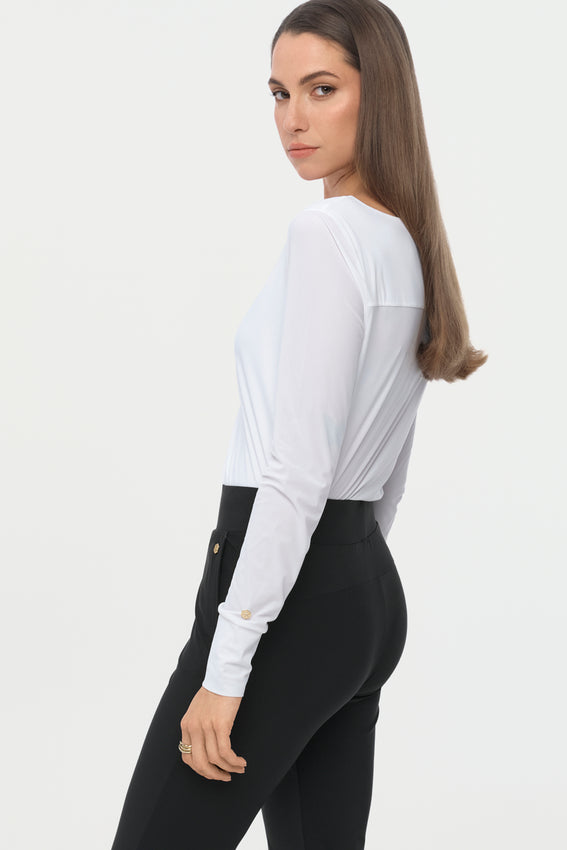 ALLDAYLONG Bluse feather white