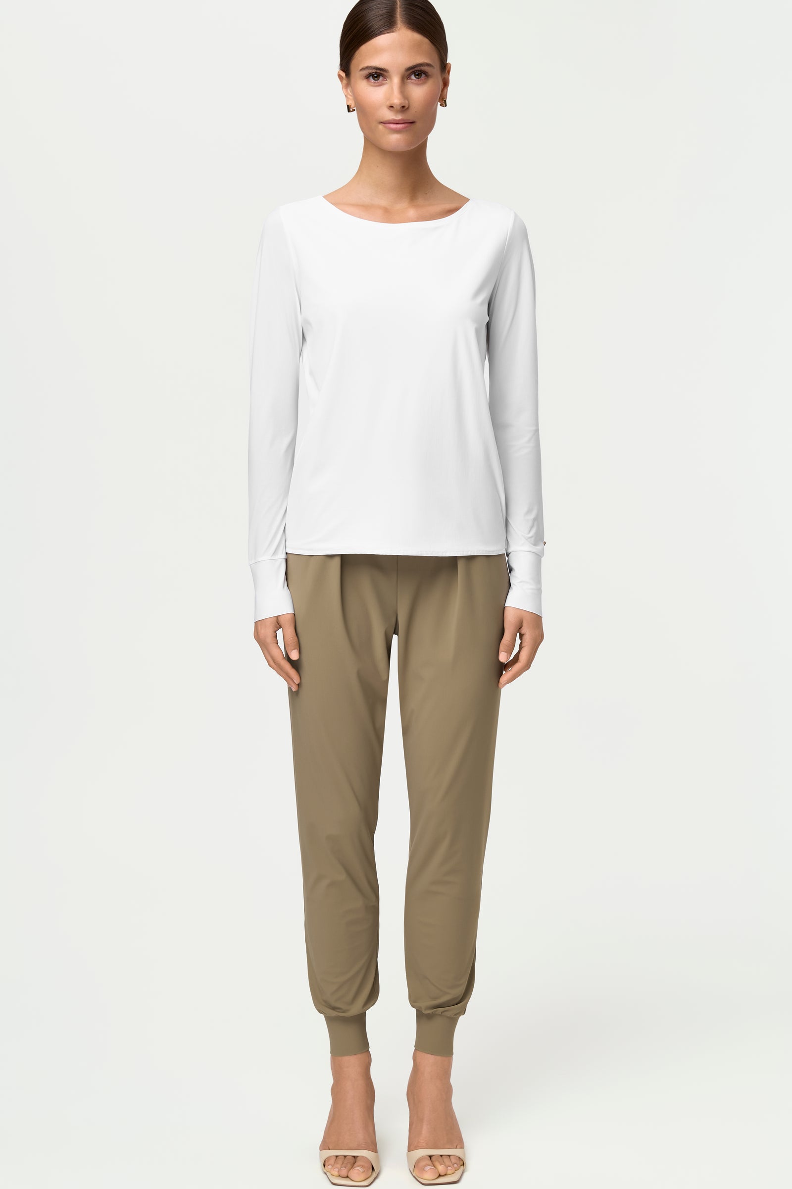 ALLDAYLONG Blouse feather white