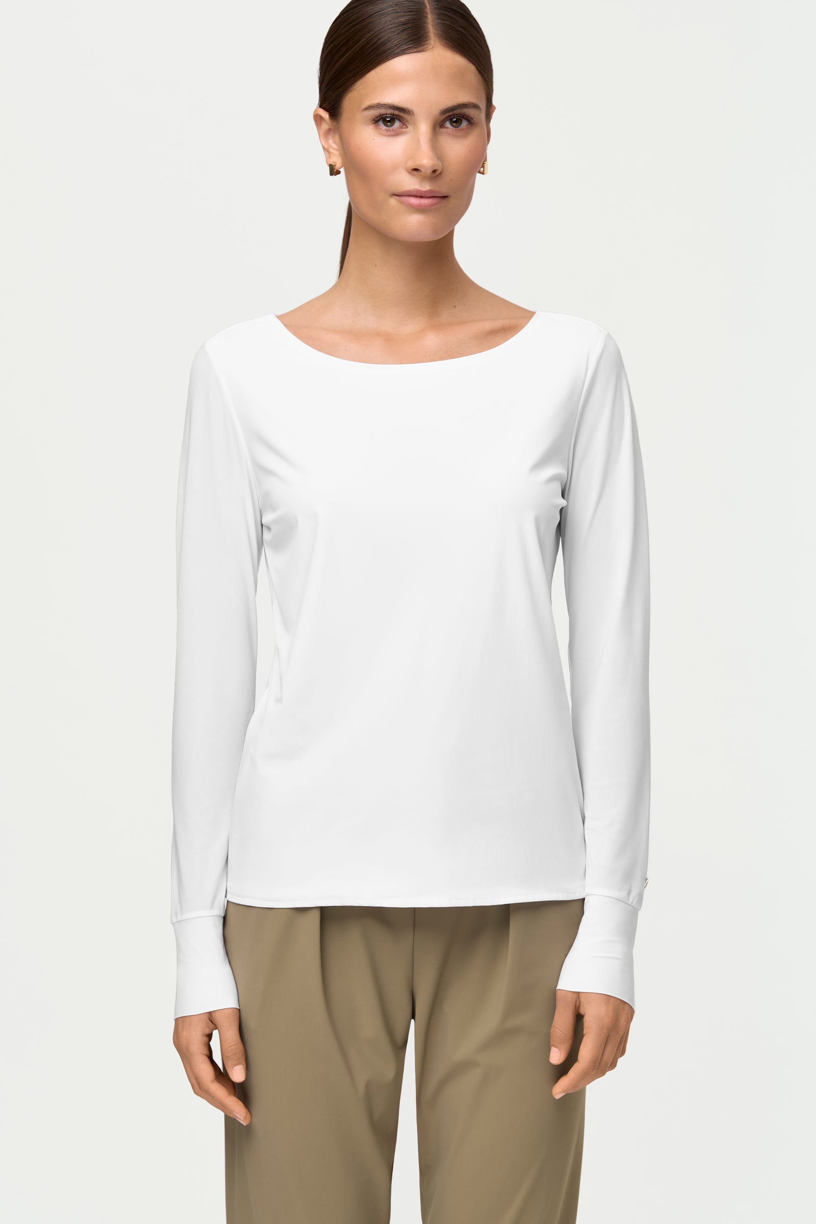 ALLDAYLONG Blouse feather white