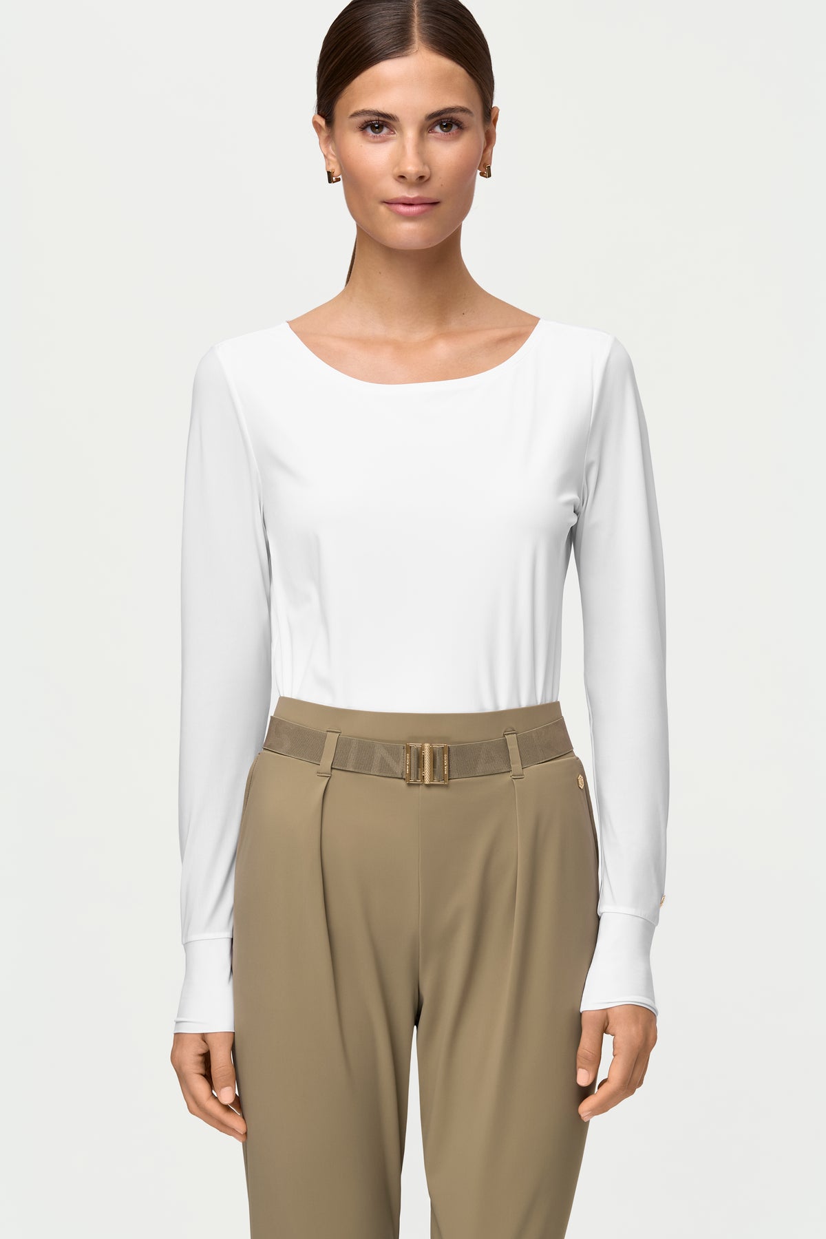 ALLDAYLONG Blouse feather white