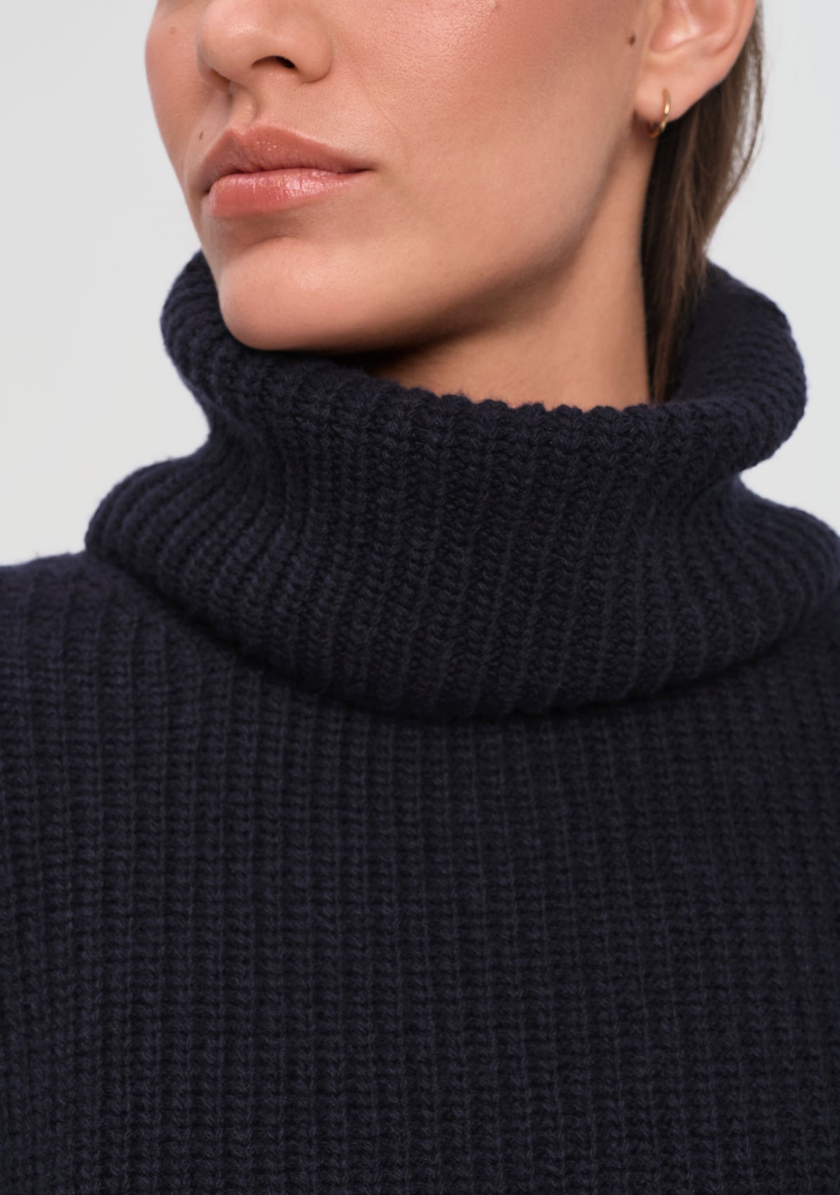 SAN MAURIZIO Cashmere Sweater navy