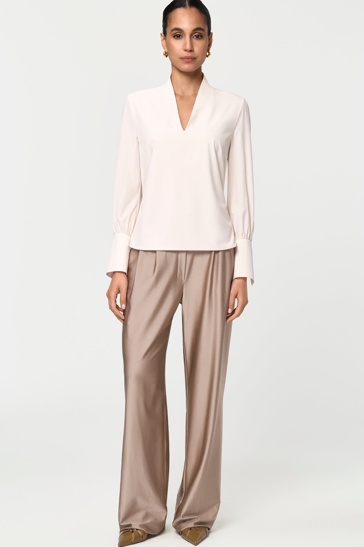 MOSCANA Blouse alba