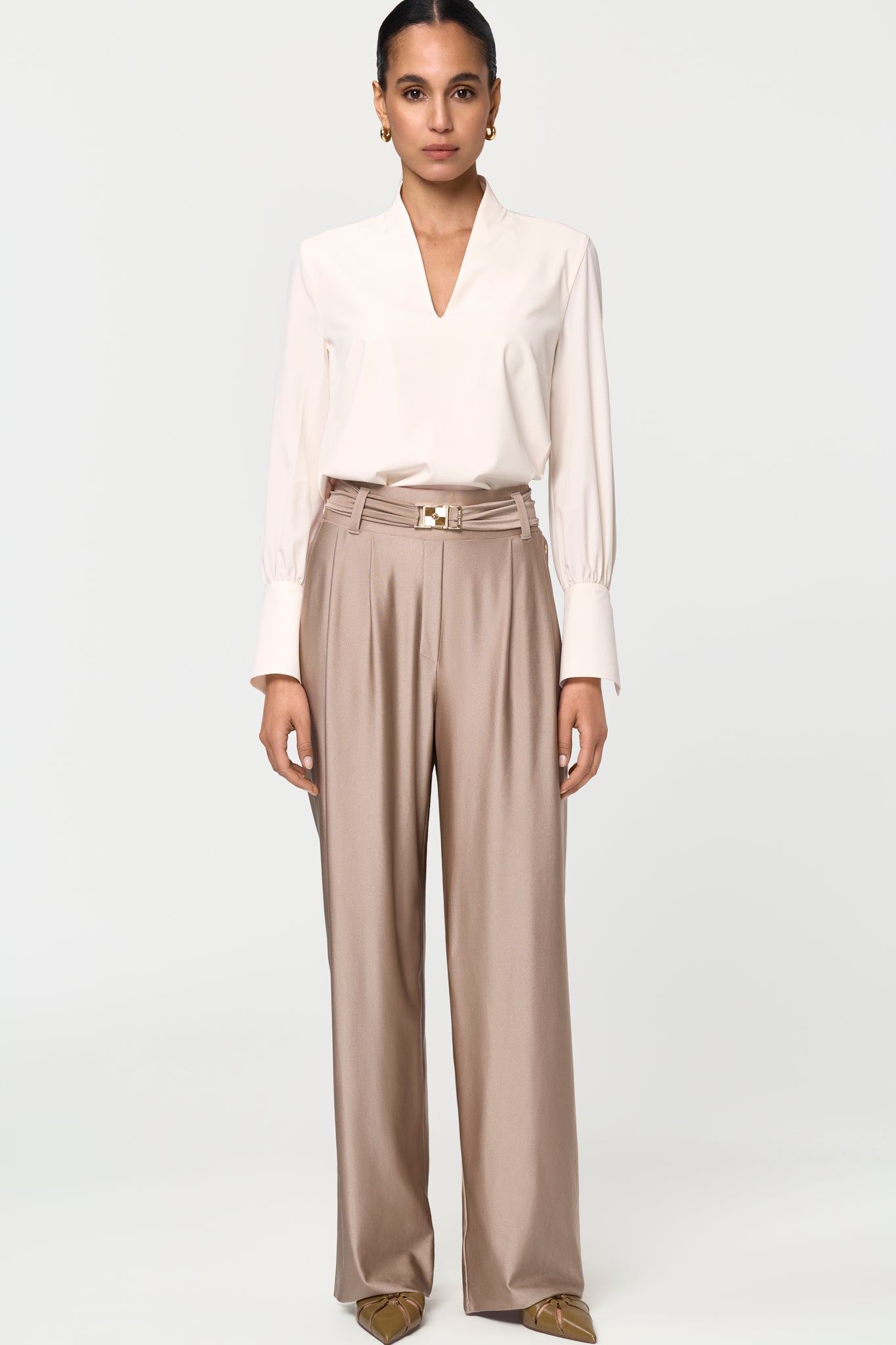 MOSCANA Blouse alba