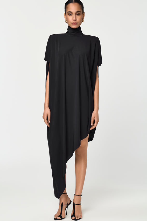 DELOREAN Long Blouse black