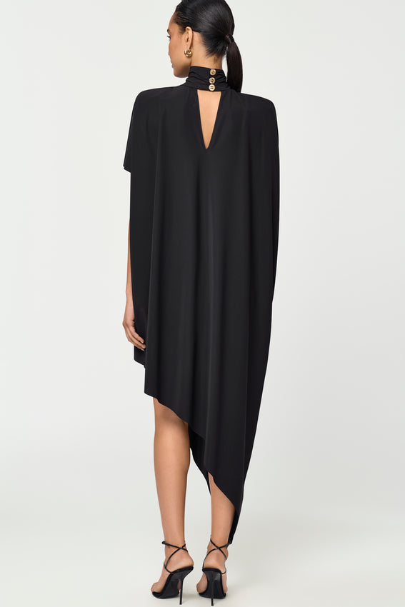 DELOREAN Long Blouse black