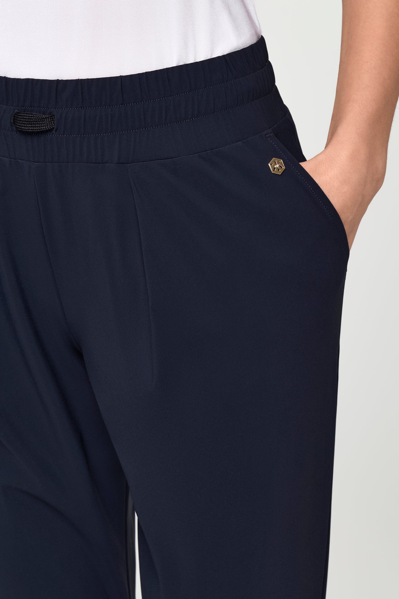 LUXE LÉGER Track Pants deep navy