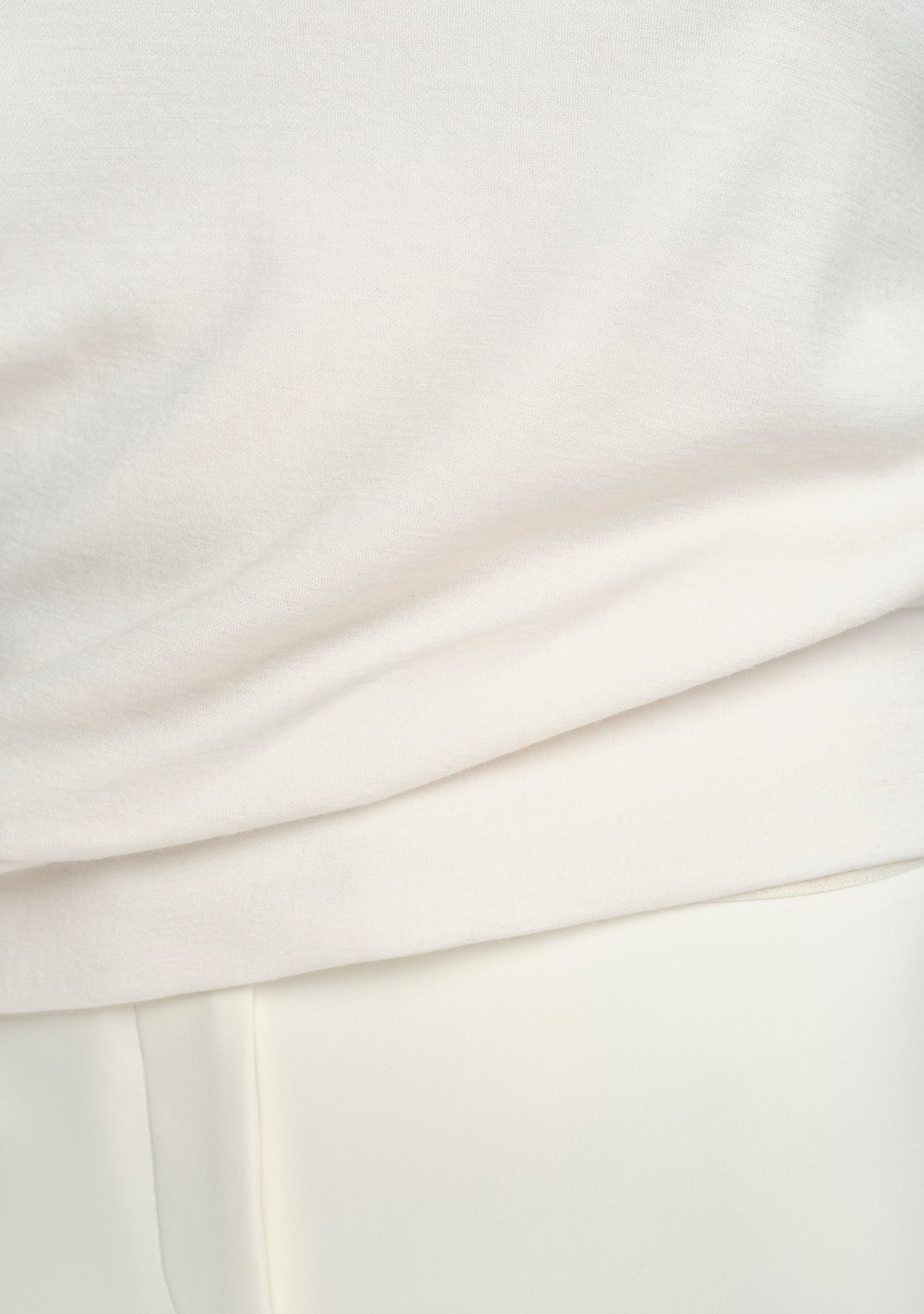 DELCORSO Merino Pullover cream