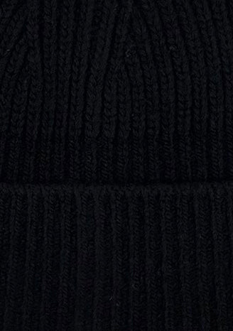 CALO Beanie schwarz und weiss