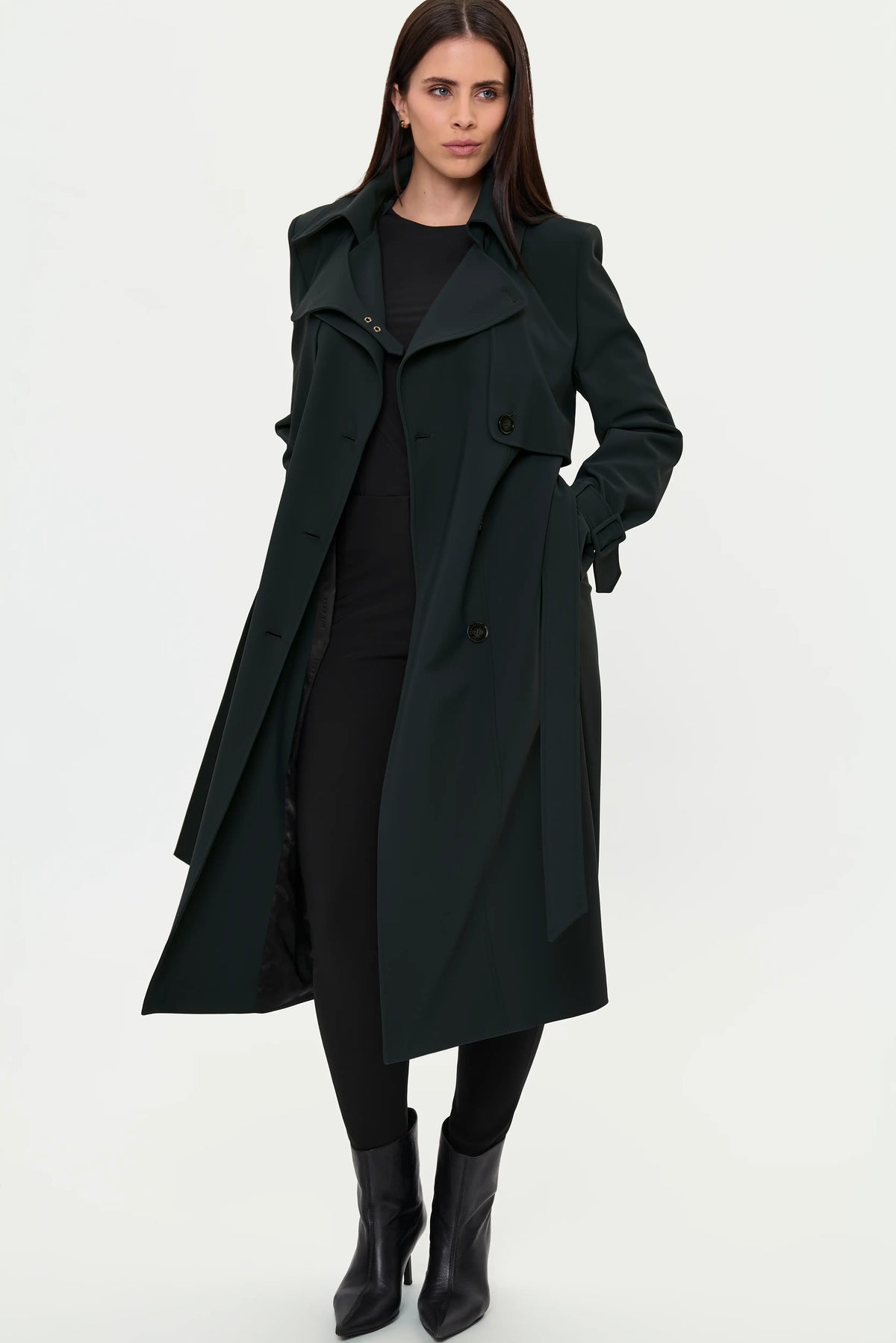 DEVON Trench Coat forest
