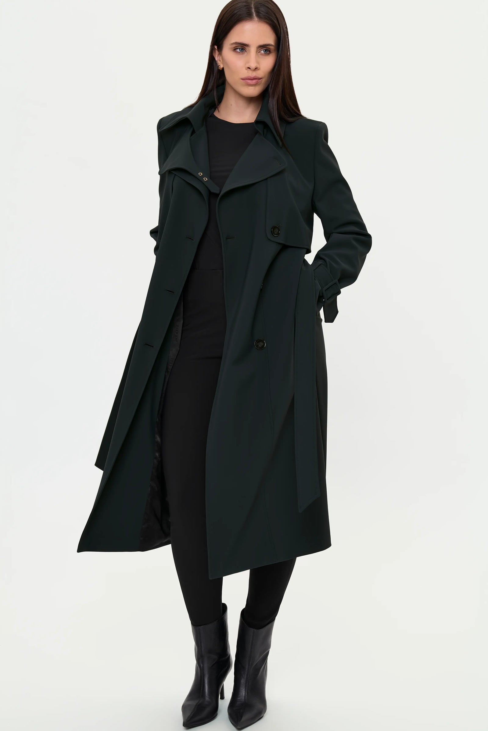 DEVON Trench Coat forest