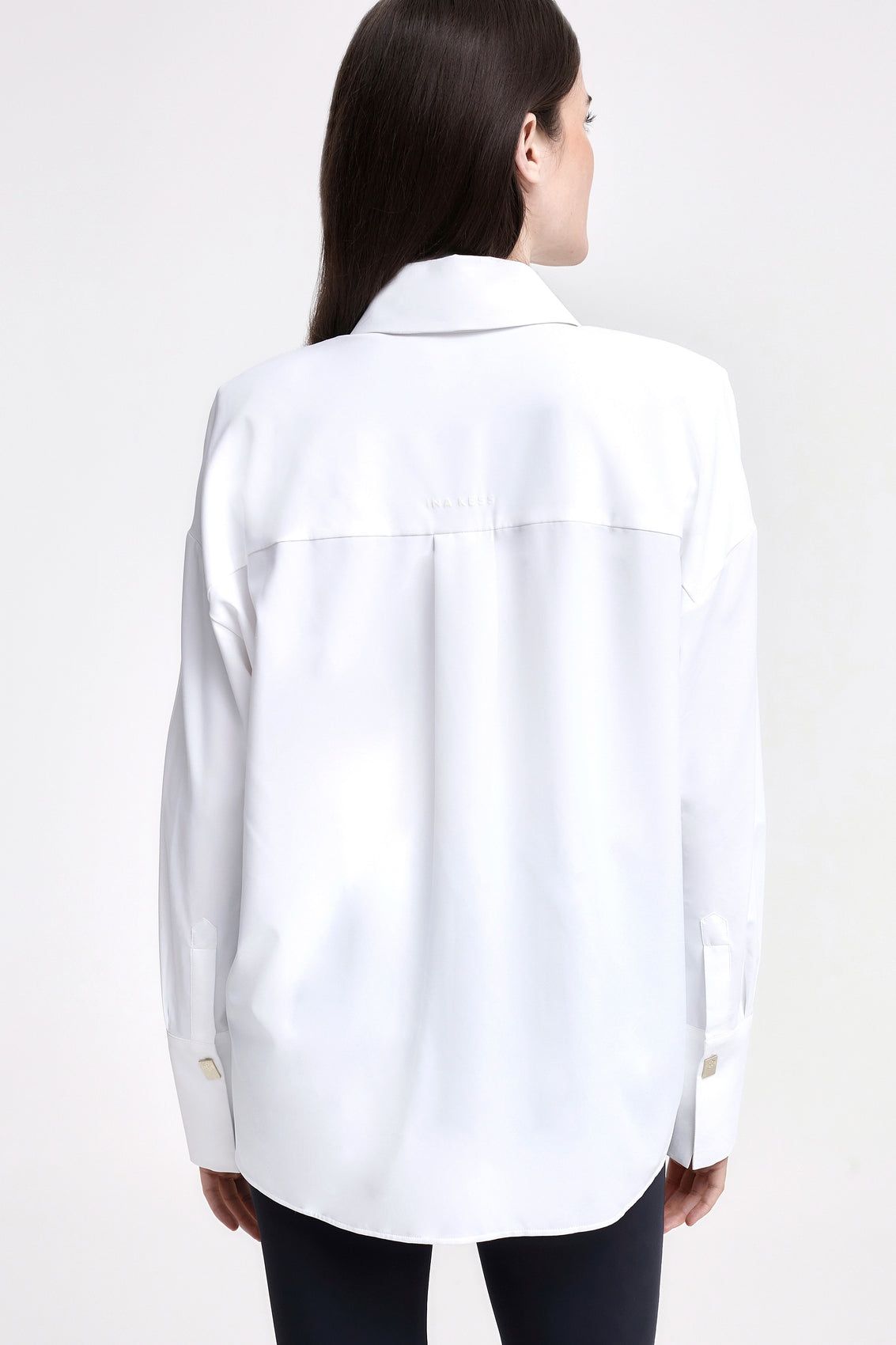 LAREGIA Stretch Shirt white