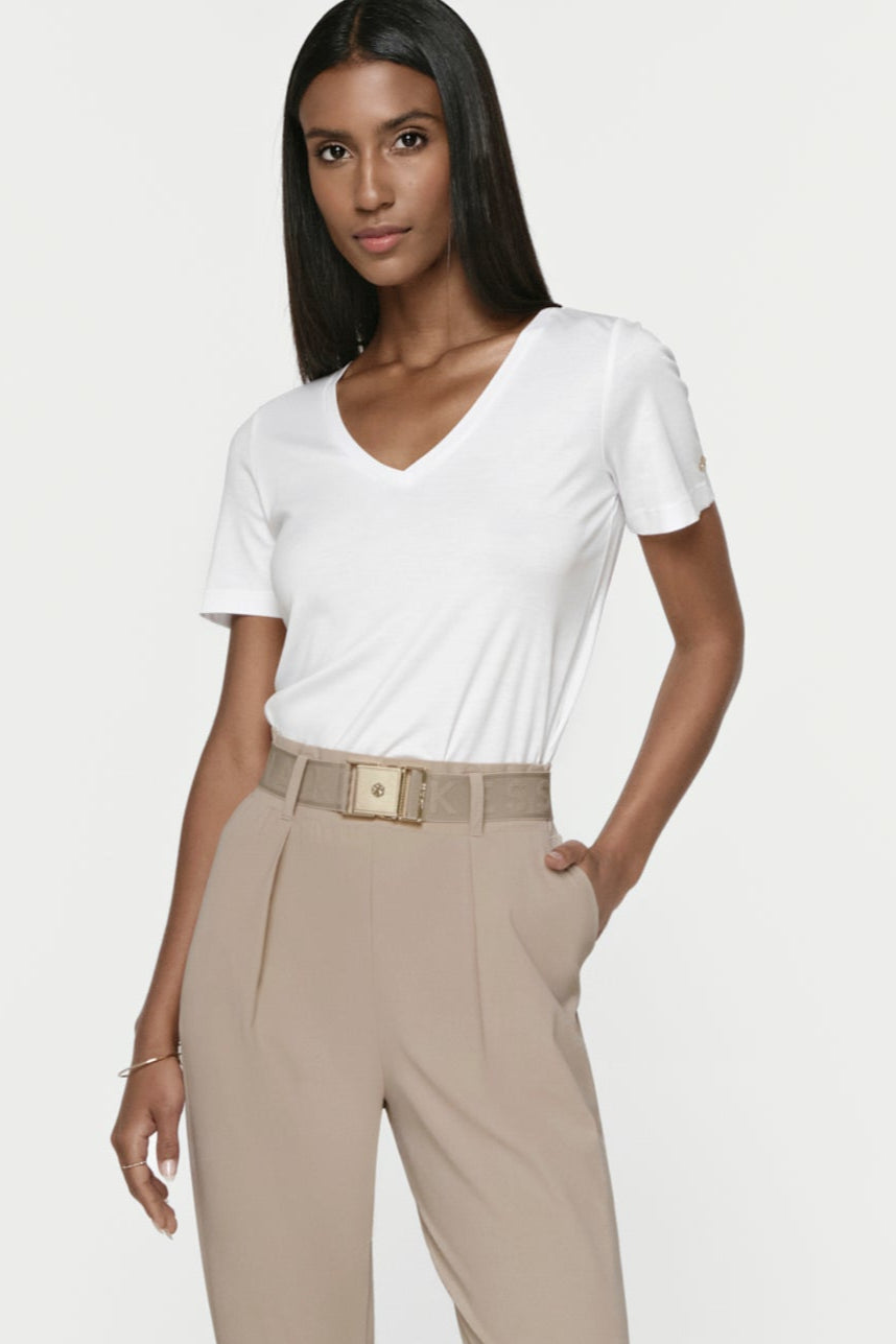 TARA T-Shirt weiss