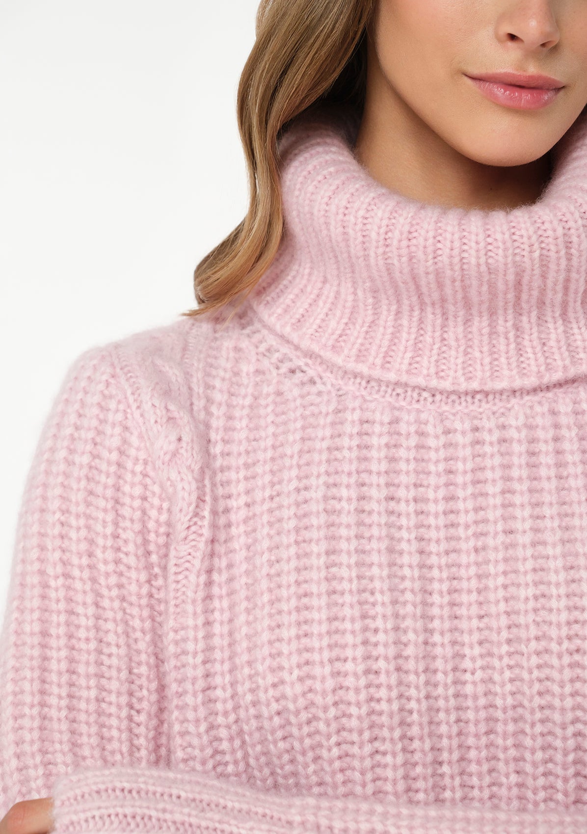 PELLICI Alpaca-Blend Pullover rosalia