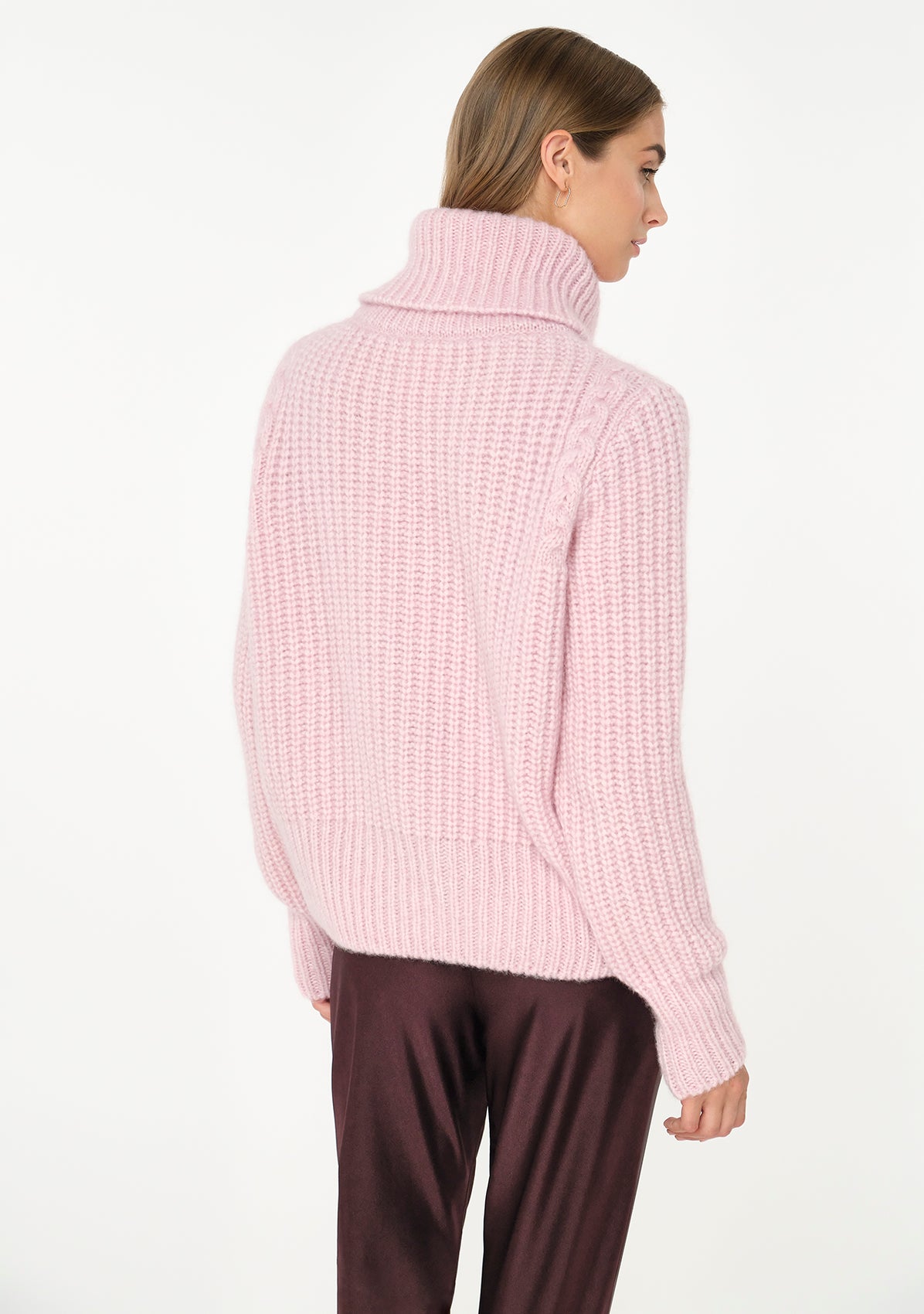 PELLICI Alpaca-Blend Pullover rosalia