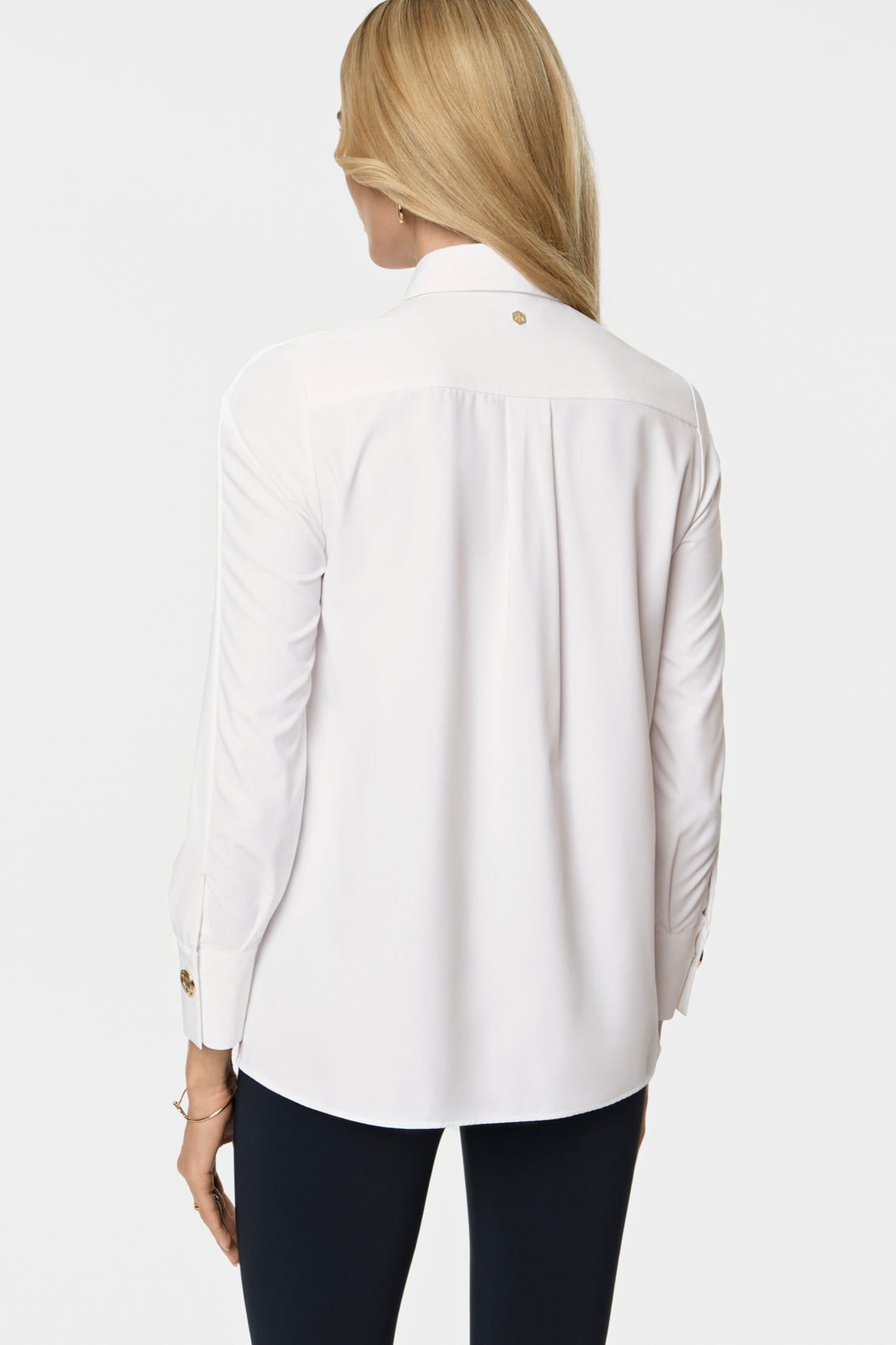 DONNA Stretch Hemd weiss
